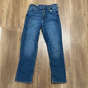 Gap Loose High Rise Jeans, Straight fit